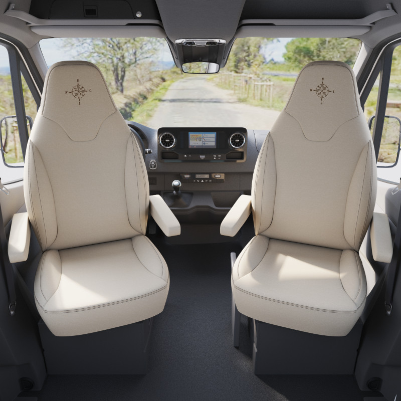 Sätesöverdrag för husbil PEUGEOT BOXER