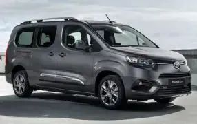 PROACE CITY kort 5 sittplatser