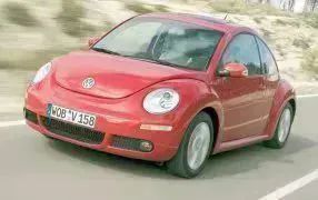 NEW BEETLE Heltäckande nackstöd