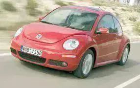 NEW BEETLE Öppna nackstöd