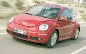 NEW BEETLE Öppna nackstöd
