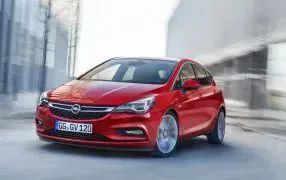 ASTRA K - sedan / 2 nackstöd bak