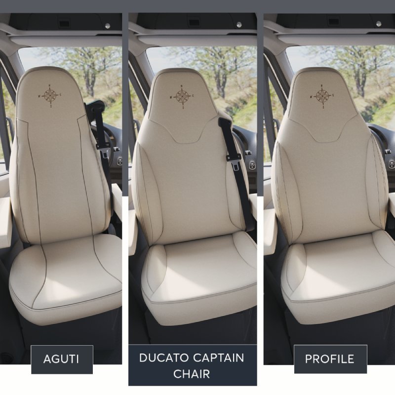 Sätesöverdrag för husbil FIAT DUCATO