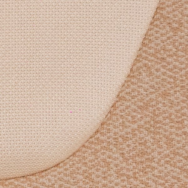 Beige/beige melerad trikå